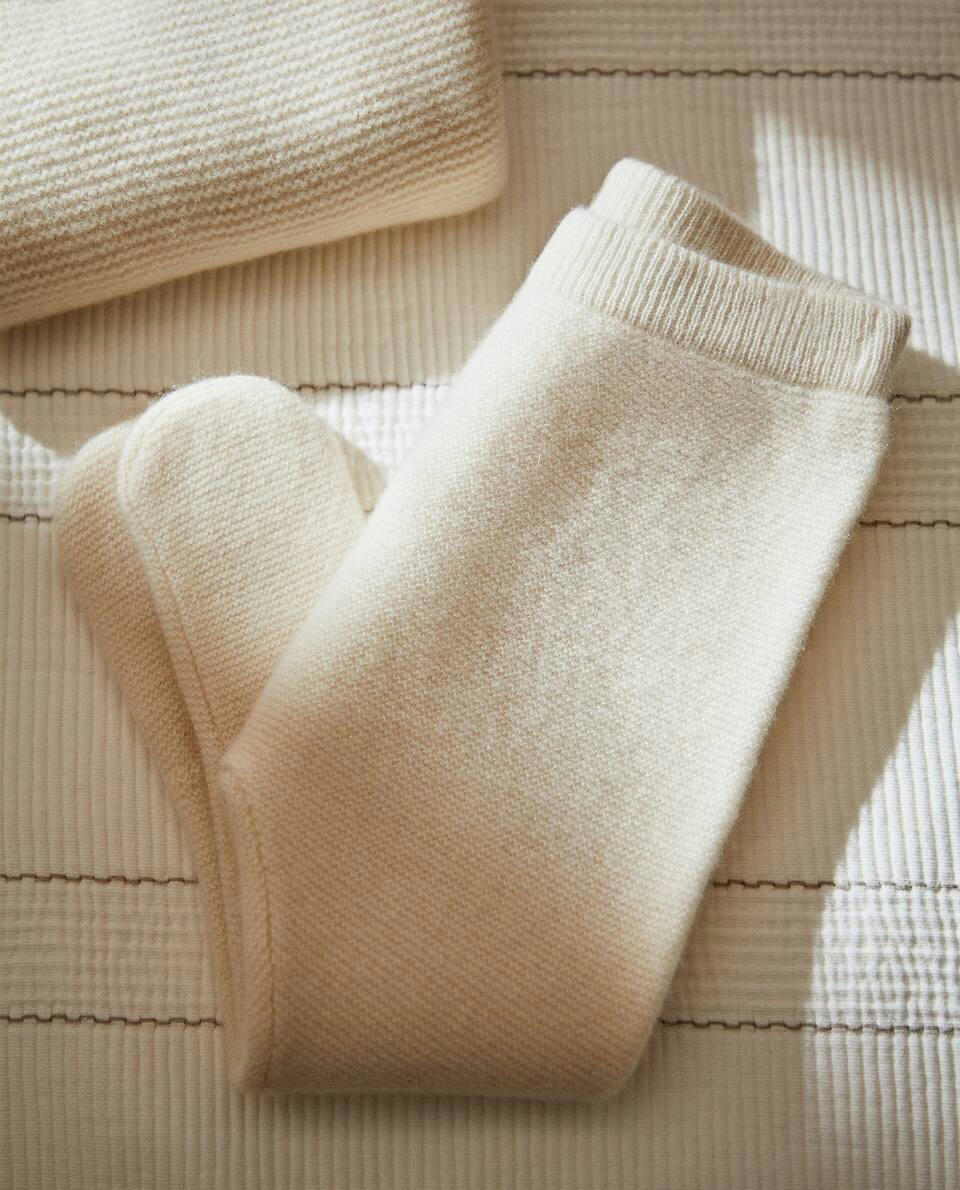 Leggings de cashmere para bebês