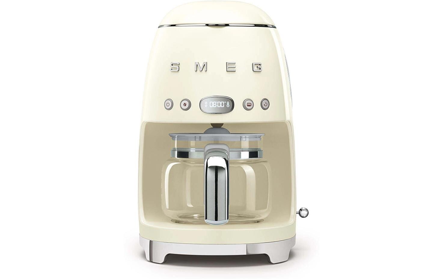 Filterkaffeemaschine 50's Style DCF02CREU Crème<br>Kaffeemaschine mit Glaskanne