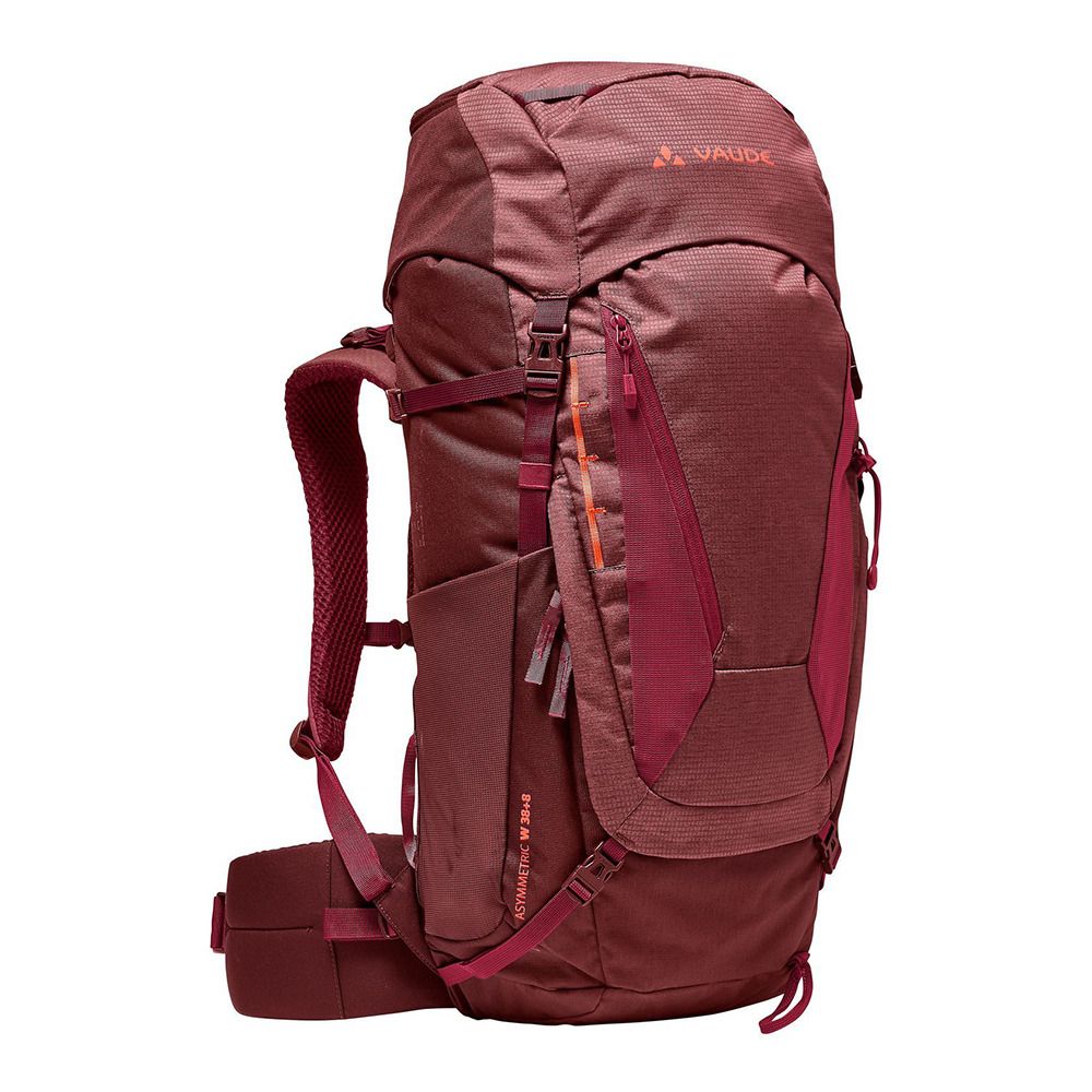 Vaude ASYMMETRIC 38+8L - Sac À dos Femme dark cherry