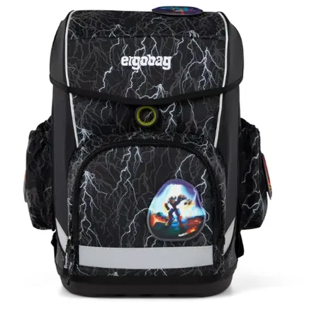 ergobag CUBO LIGHT Schulrucksack-SetSuper ReflektBär, 6-teilig