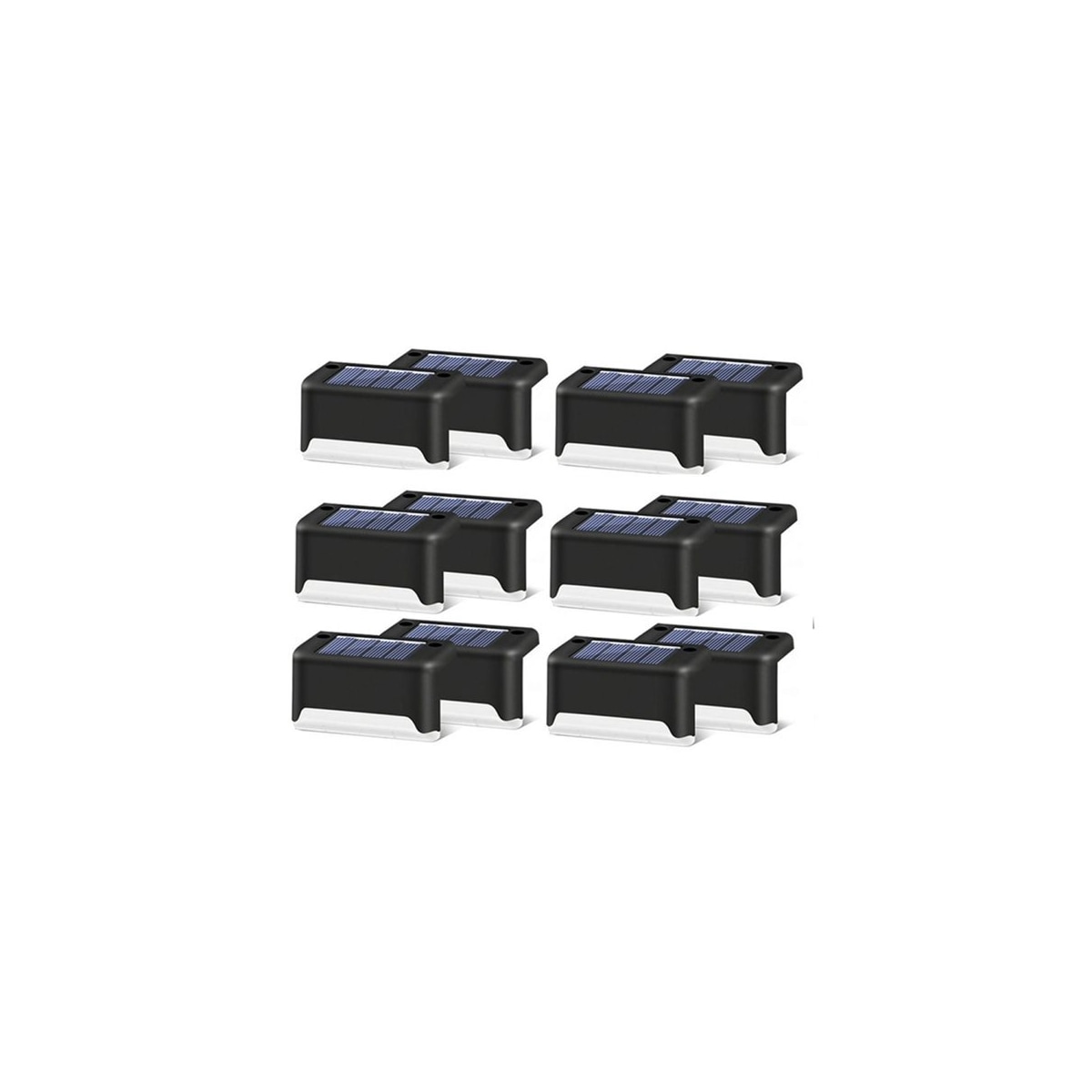 Solcellsbelysning for Trapp 12-pk