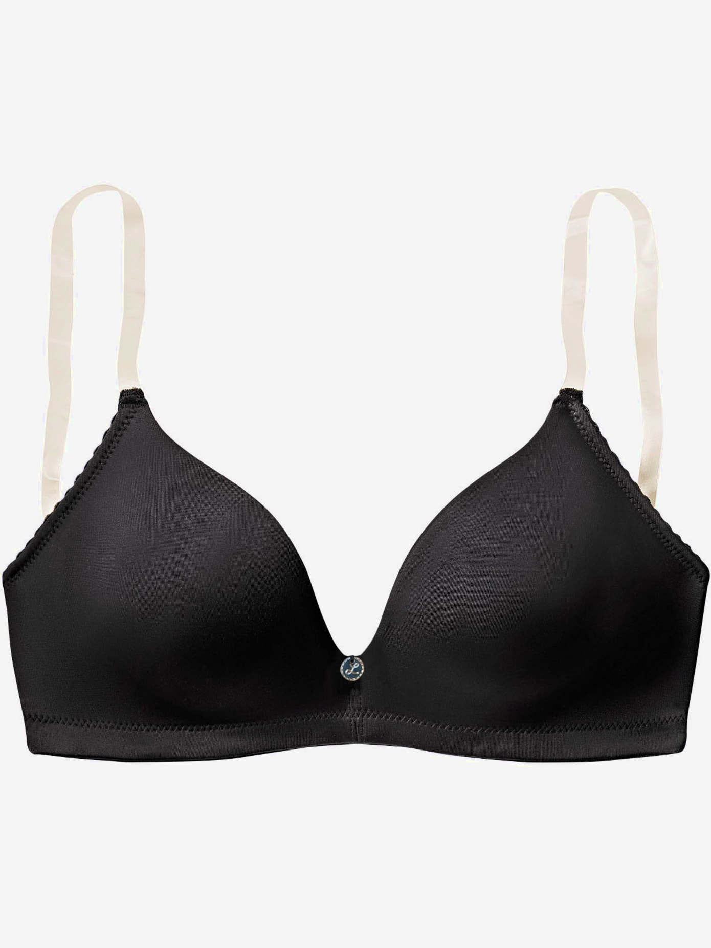 Soutien-gorge spécial t-shirt soft-bra classique avec bretelles transparentes – idéal sous des hauts et robes sans bretelles