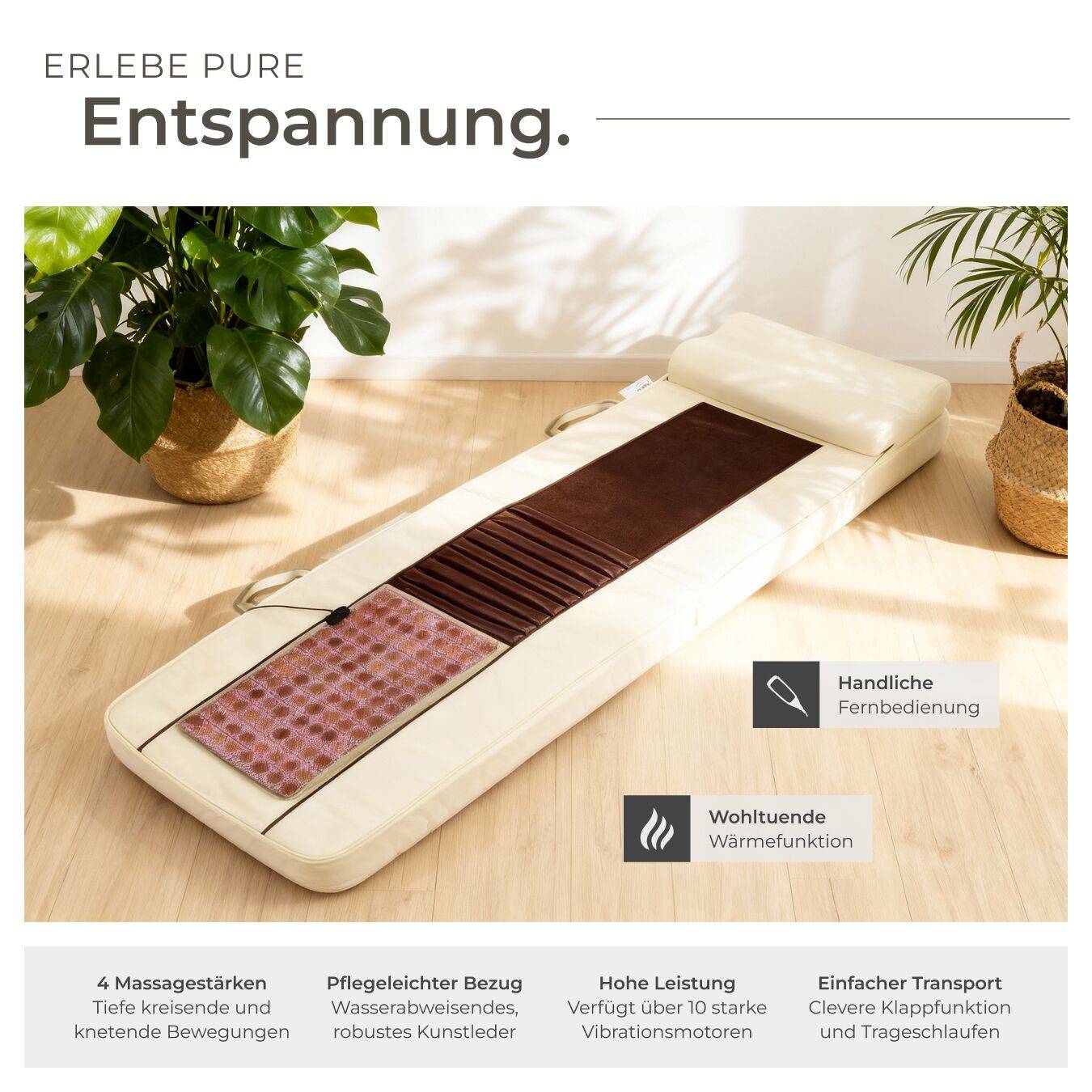 Shiatsu-Massagematratze