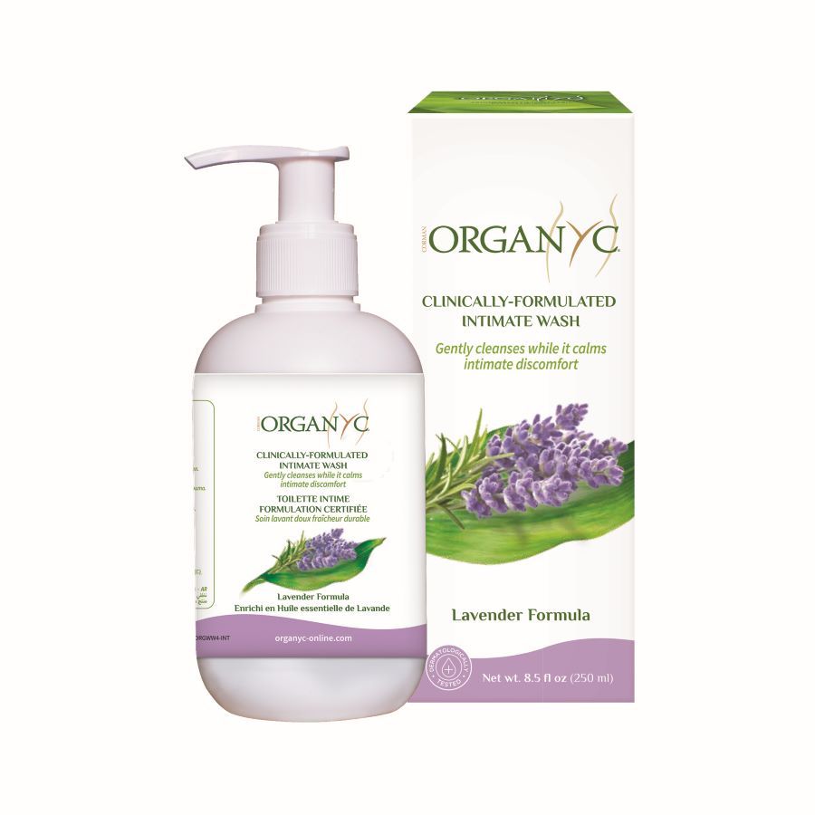 Organyc Intimate Wash Lavender Formula