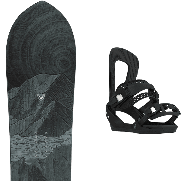 Pack snowboard ROSSIGNOL XV + Fix