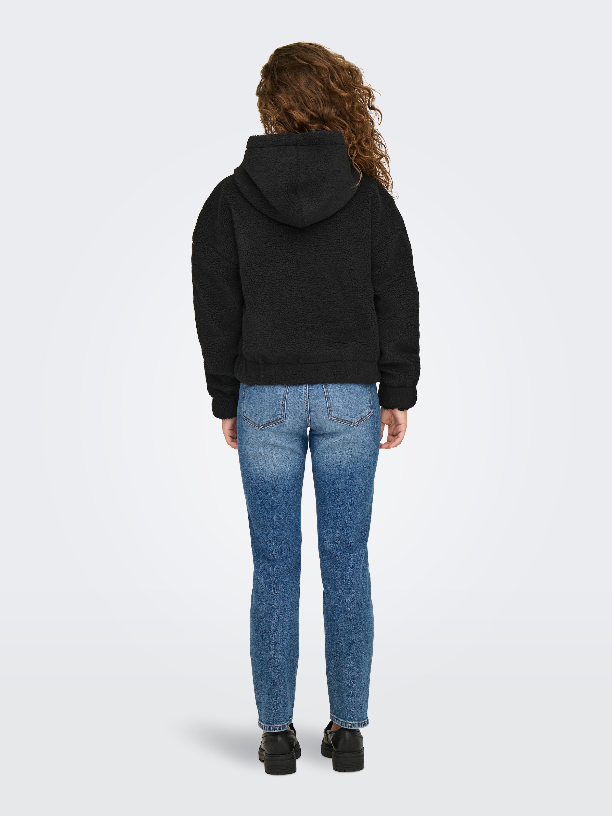 ONLY Kapuzenplüschjacke »ONLTANJA TEDDY HOOD JACKET OTW NOOS« mit Kapuze