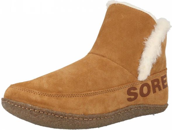 Sorel NAKISKA BOOTIE Dames Sloffen Camel Brown Natural