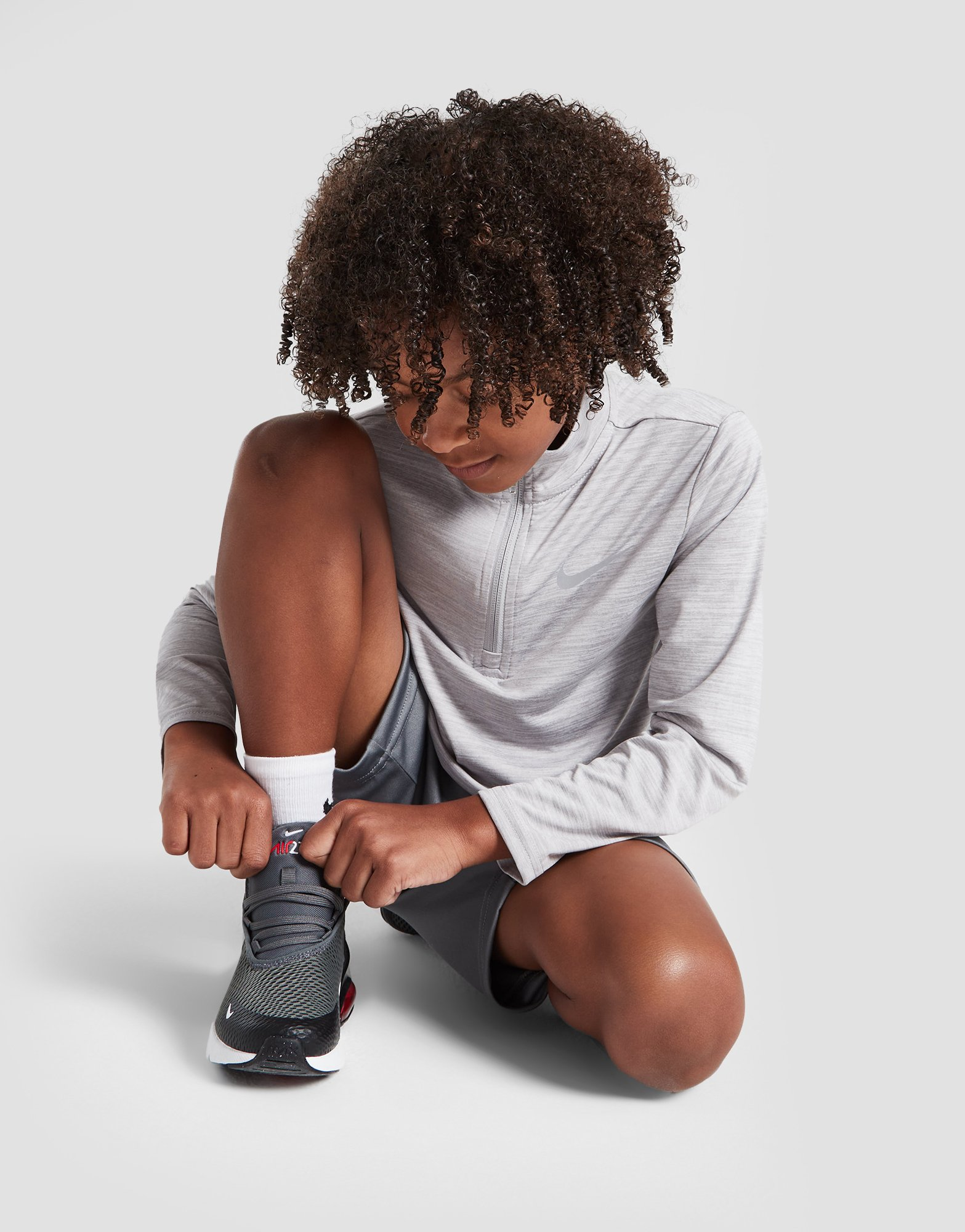 Nike Ensemble Haut Zippé/Short Enfant
