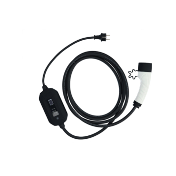 Carpoint 230v draagbare lader type 2 elektrische auto 1 fase 8-16a