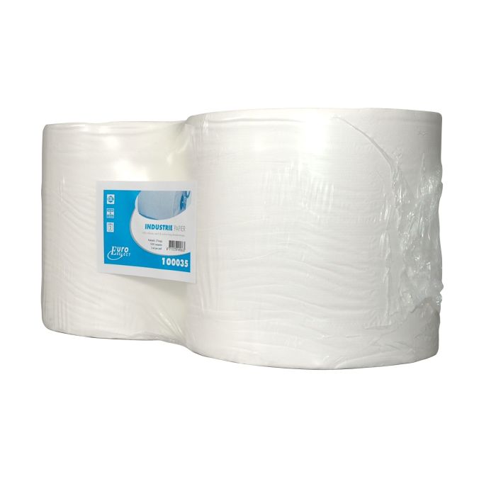 Industrierollen 2st 100035 350 meter 24cm 2 laags 2 rollen (100035)