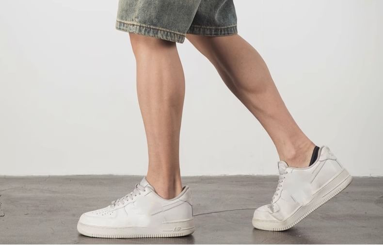 Savenne - Mid Rise Washed Denim Shorts