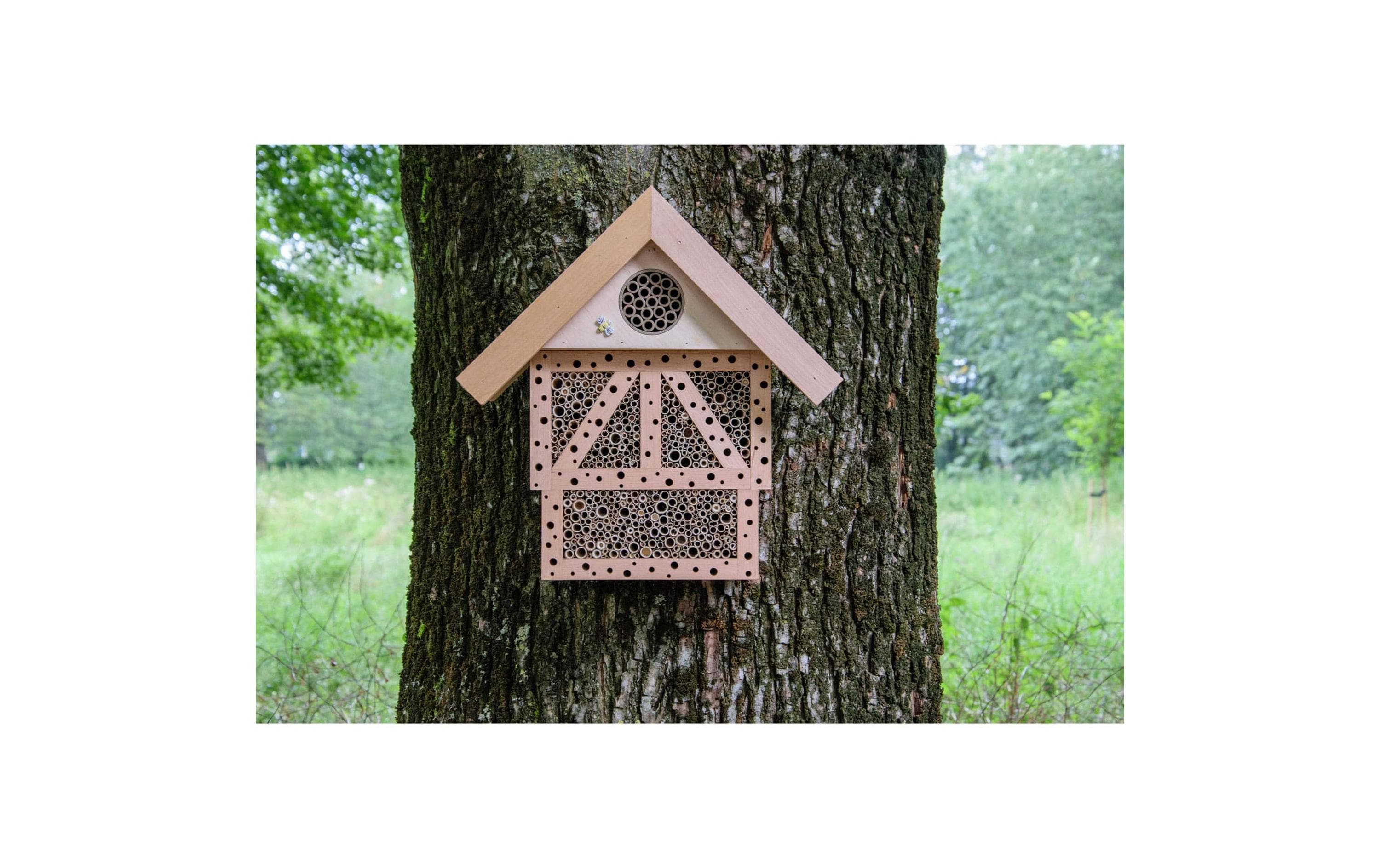Insektenhotel Monschau, 37.5 x 15 x 38.5 cmNisthilfe für Wildbienen und Insekten