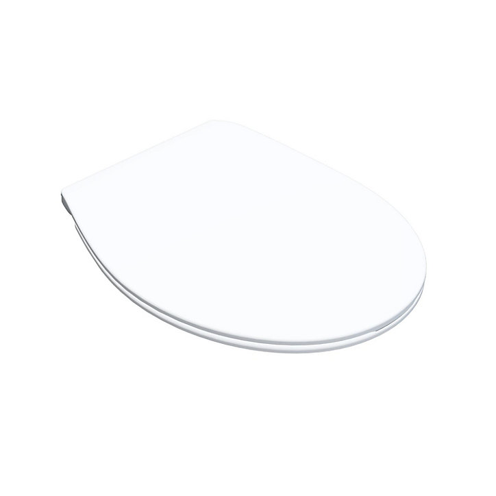 Abattant WC blanc brillant Slim Bemis