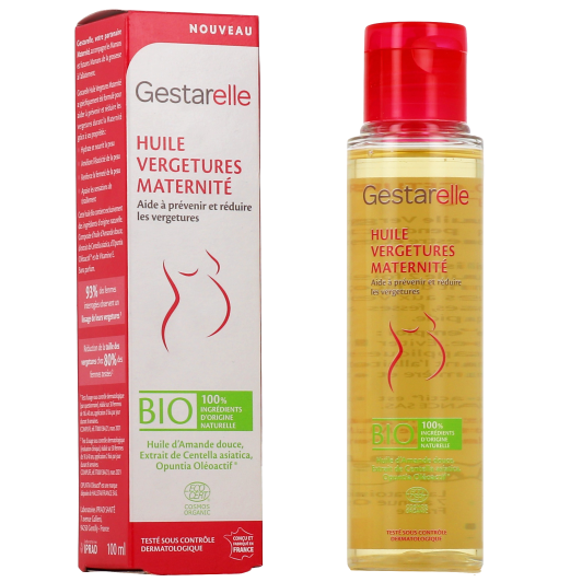 Gestarelle huile anti vergetures maternité - Grossesse et post partum