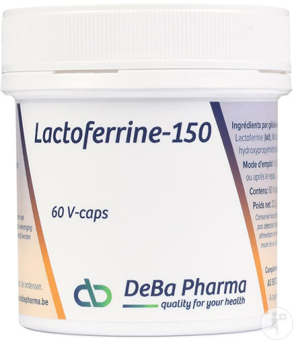 Deba Lactoferrine 150mg Complément Alimentaire 60 V-Caps