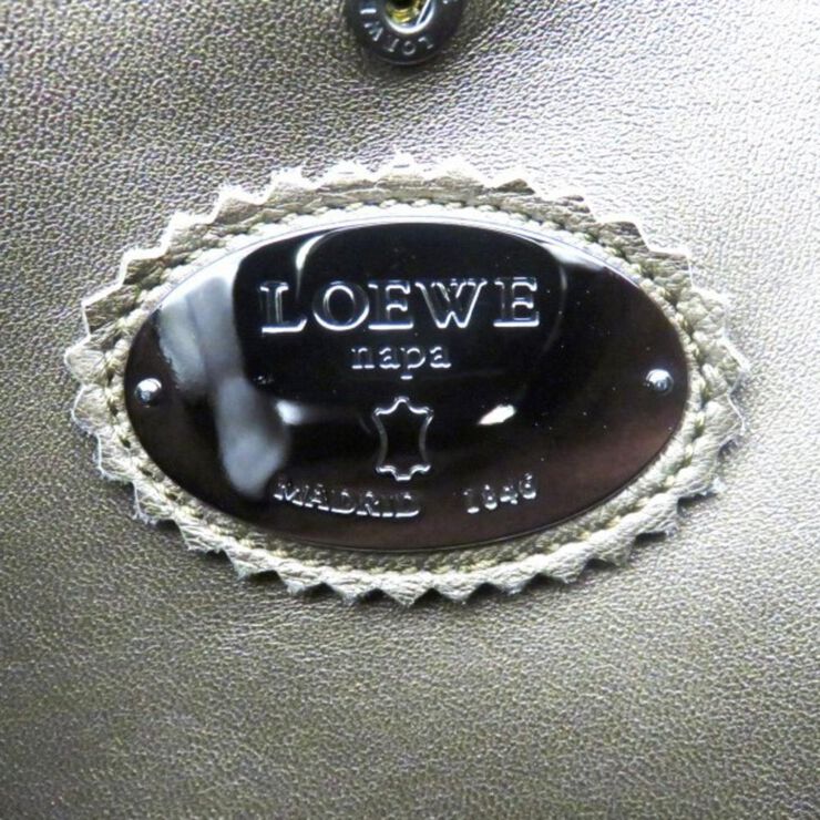 Loewe Vintage Loewe Crossbody Bag Brown