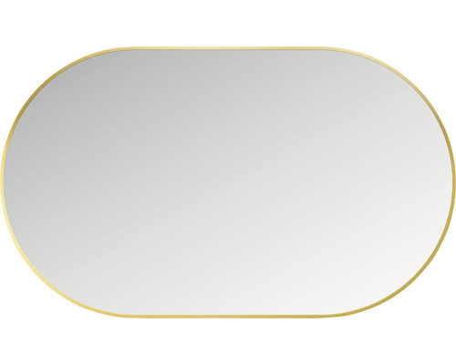 LED badkamerspiegel brons ovaal 60 x 100 cm IP 24