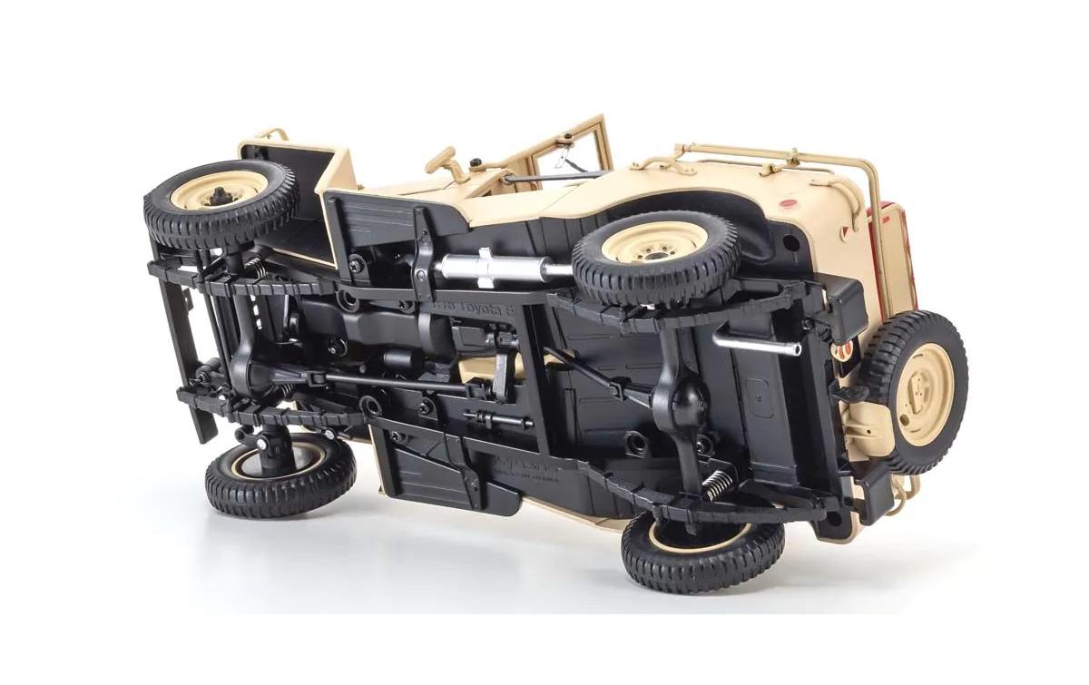 Toyota Land Cruiser BJ Beige, 1:18<br>Detailgetreues Modellauto für Sammler im Massstab 1:18