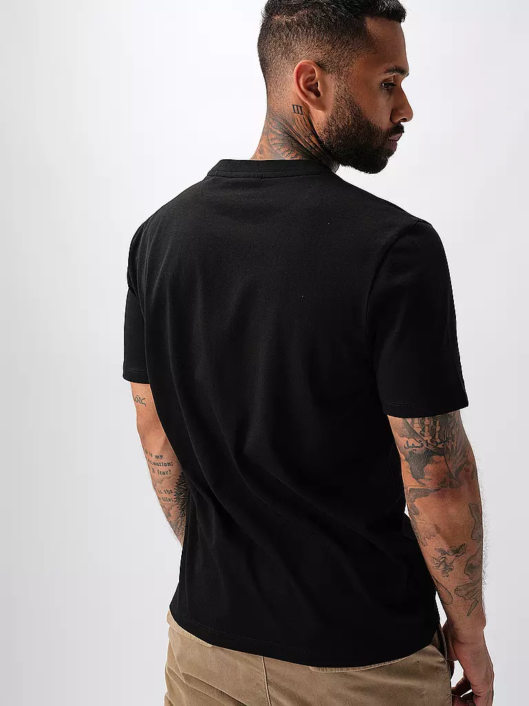 HUGO T-Shirt DAQERIO schwarz
