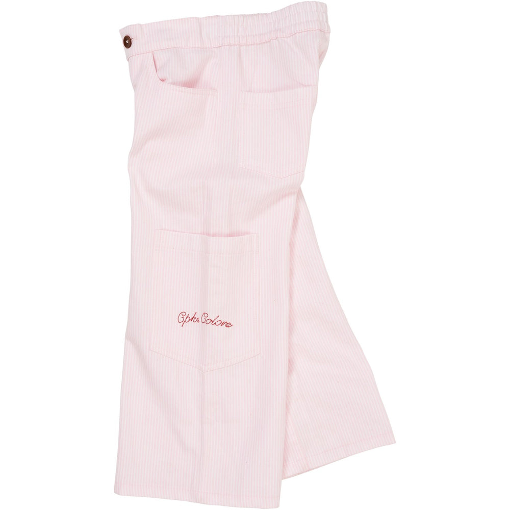 Køb COPENHAGEN COLORS Ballerina Stripe Striped Wide Bukser m. Lommer