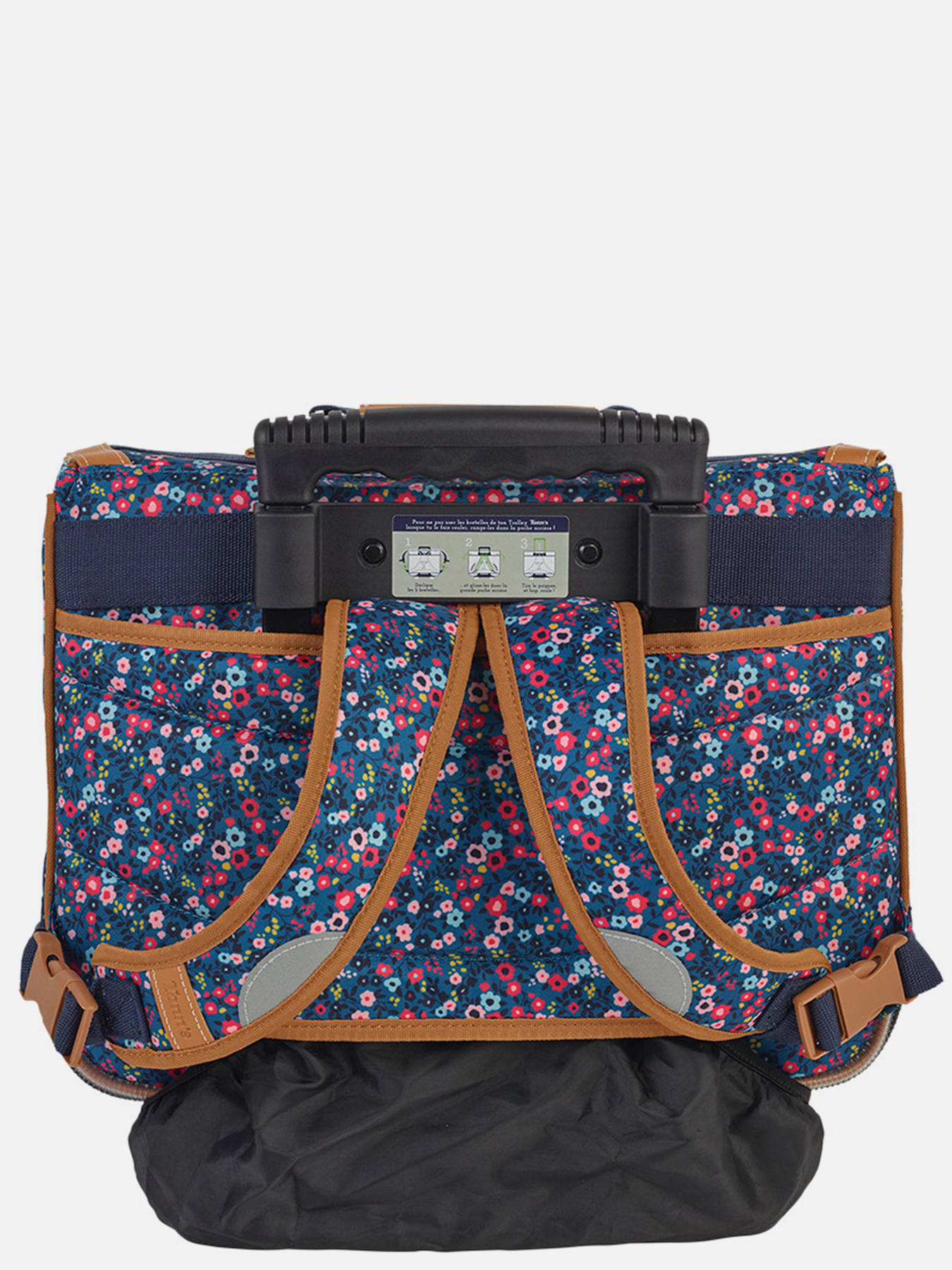 Cartable  roulettes 2 compartiments TANN'S