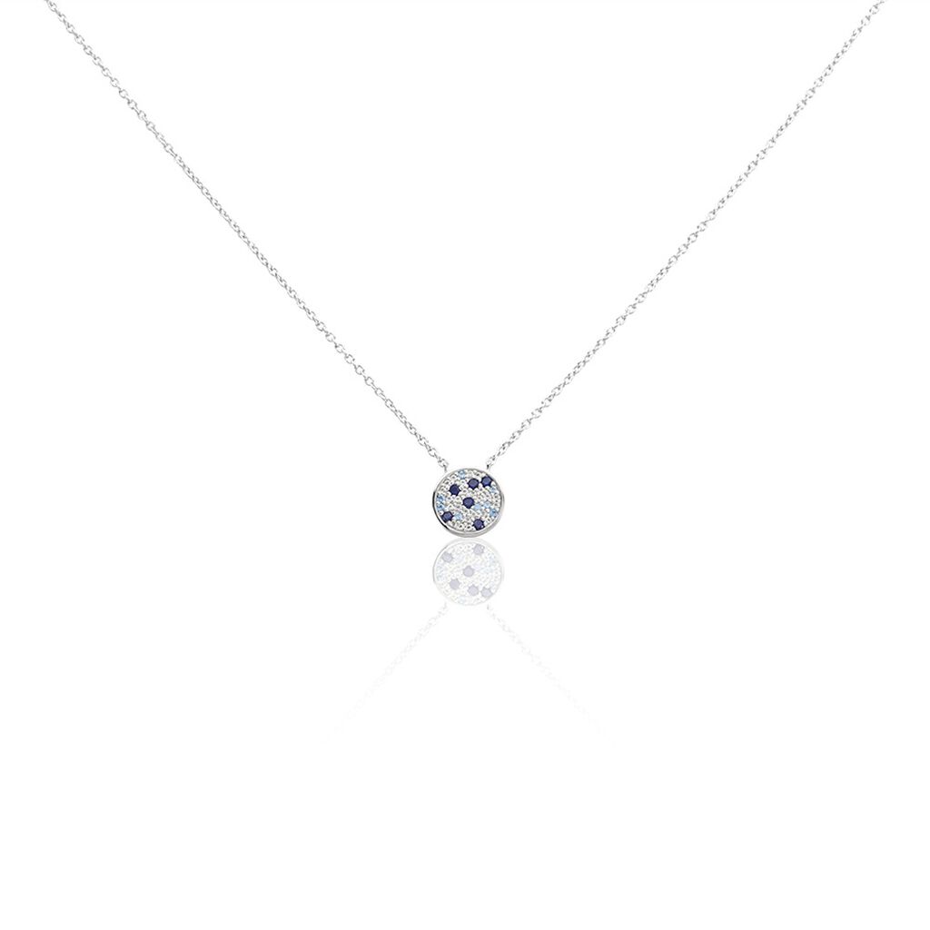 Collier Nelig Argent Oxyde De Zirconium