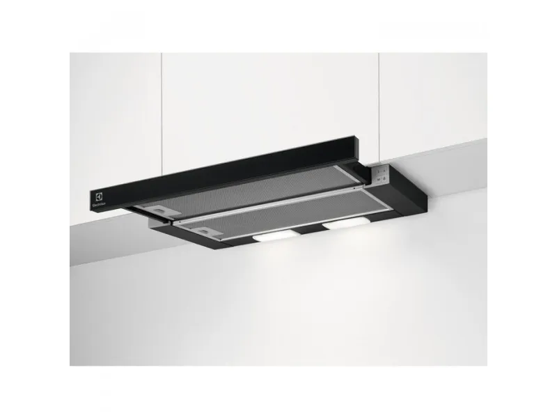 Electrolux LFP326FB, 410 m³/t, Aftræk/Recirkulerende, D, E, D, 69 dB
