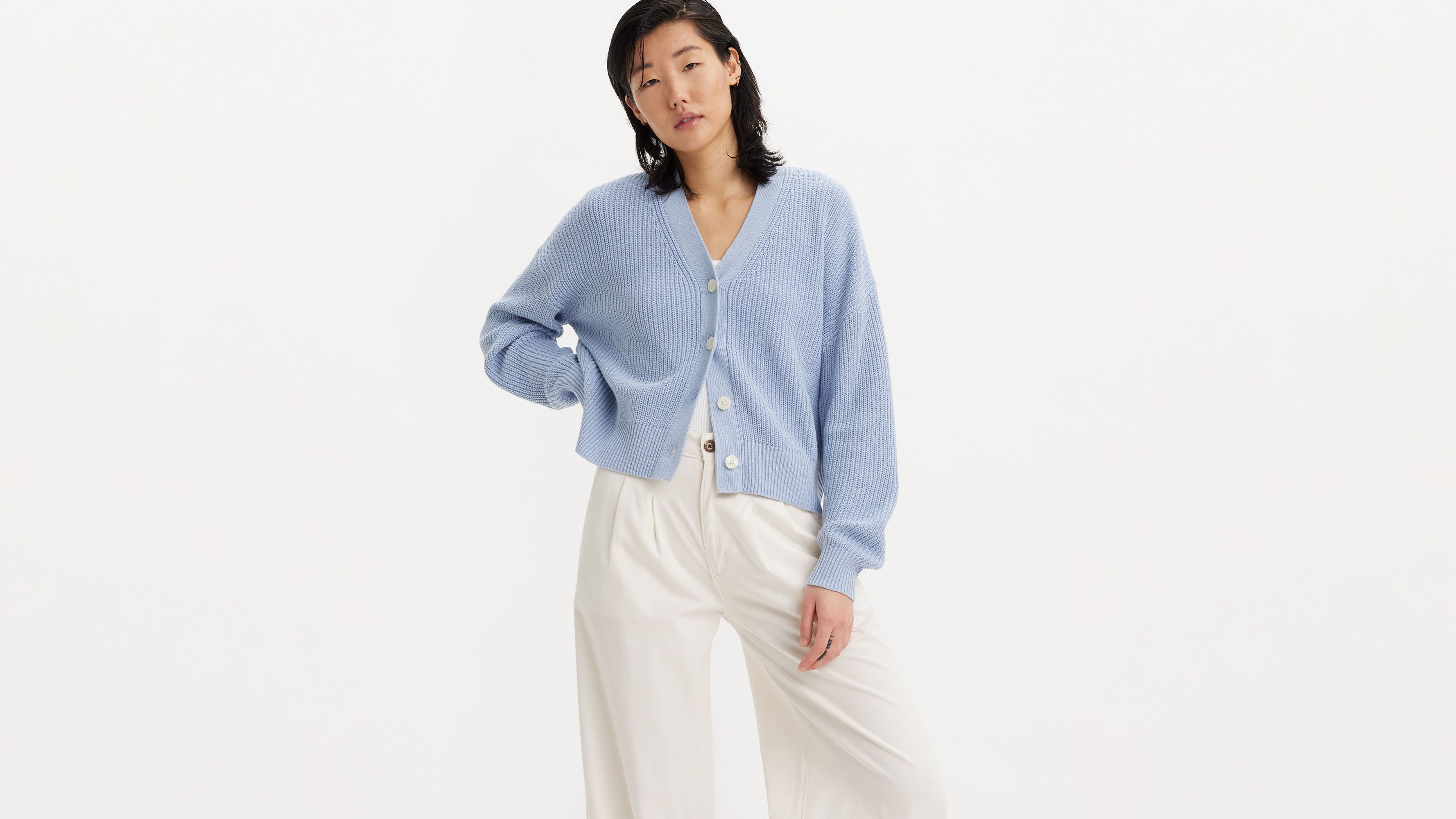 Cardigan Cyrus - Brunnera Blue - Bleu