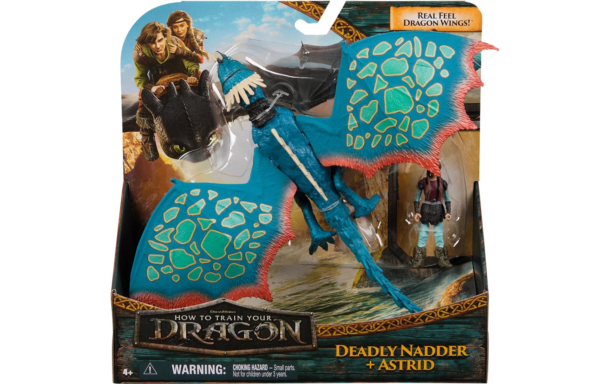 Spielzeugfigur Dragons Movie Sturmpfeil und Astrid VikingSpielzeugfigur