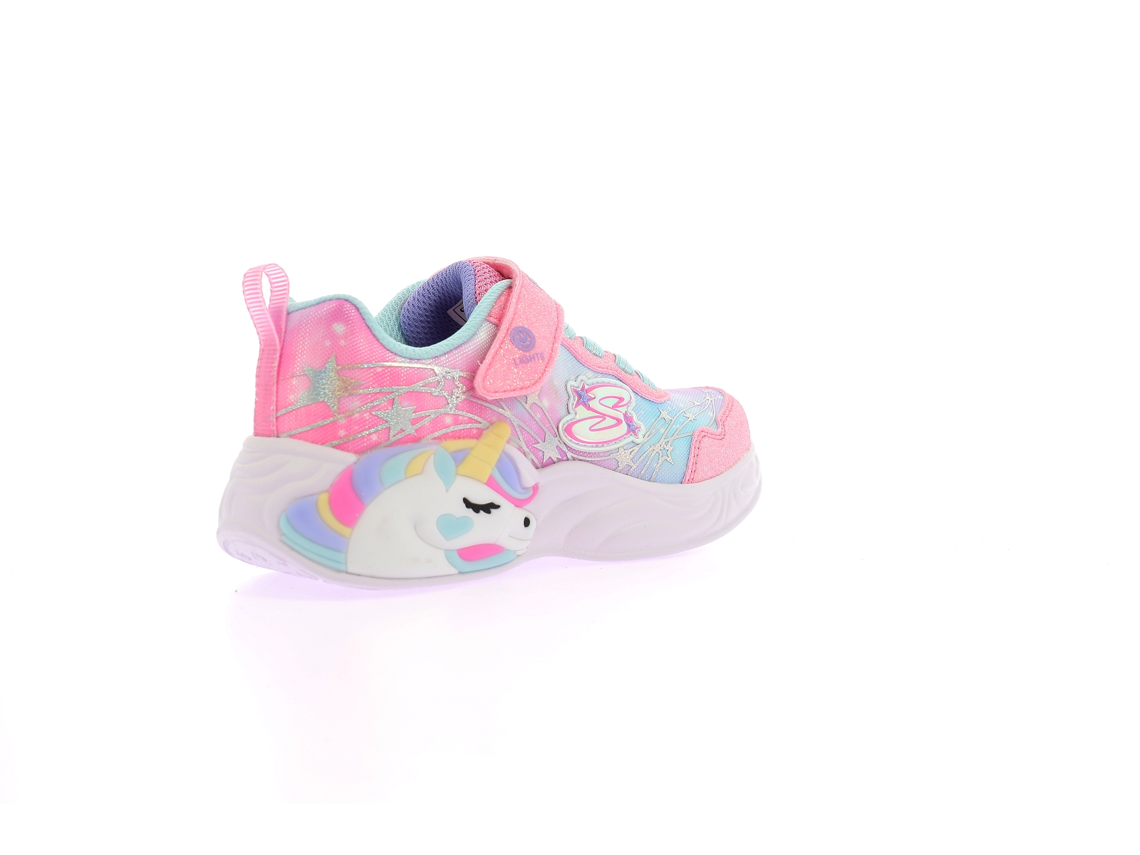 Skechers-UNICORN DREAMS WISHFUL MA Synthétique Rose fluo