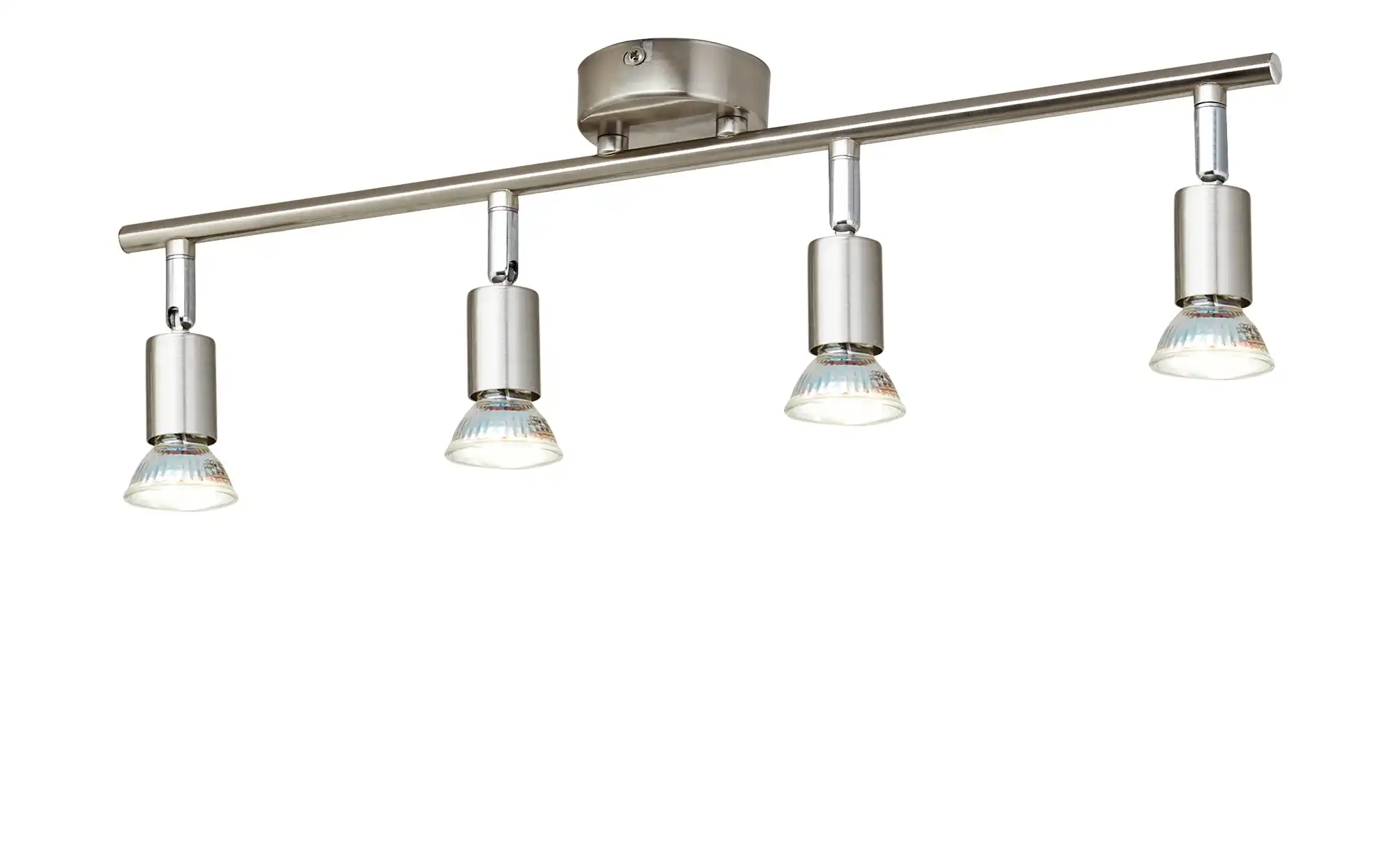 KHG LED- Deckenspot, 4-flammig, nickel matt
