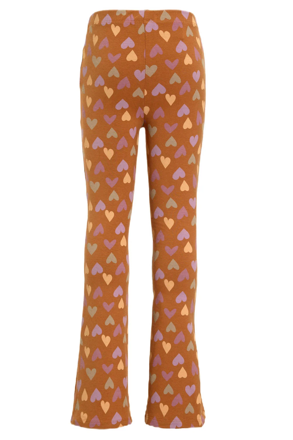 Koko Noko flared flared broek donker oranje