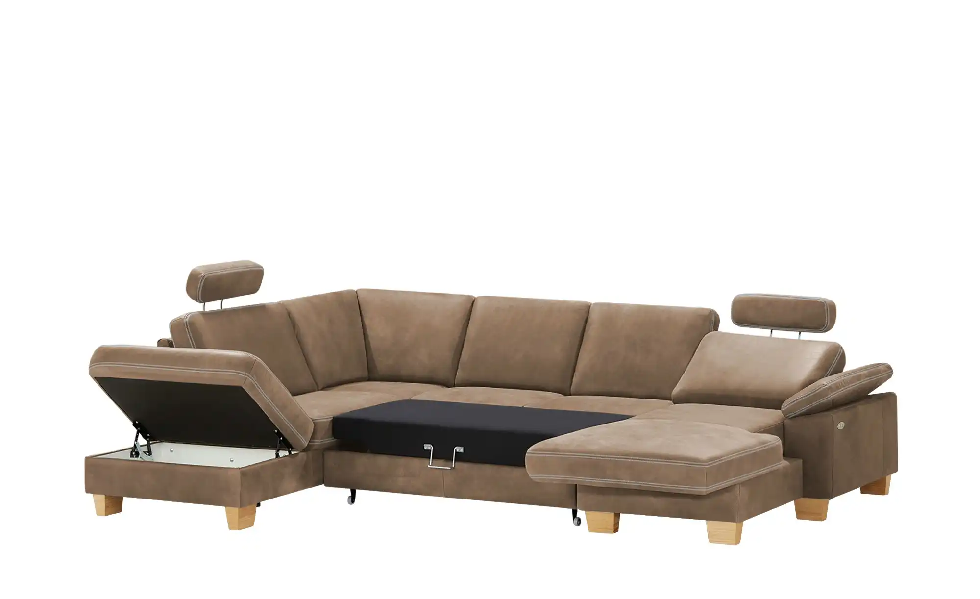 meinSofa Wohnlandschaft Leder Samu
