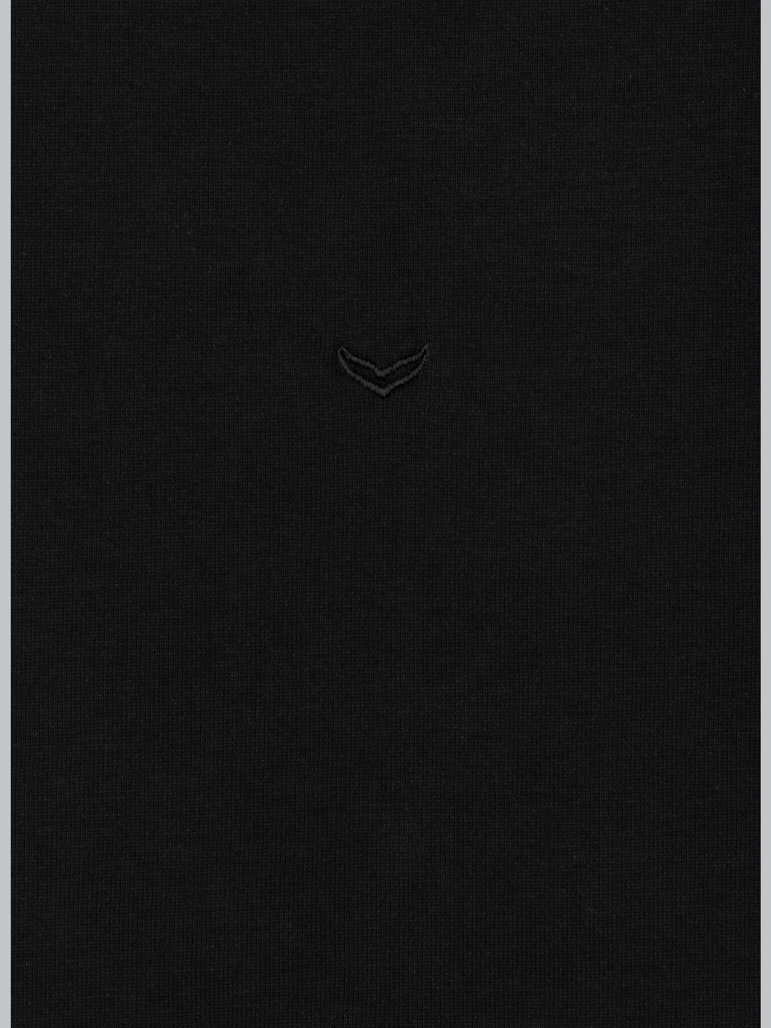 Business-Hemd aus DELUXE-Single-Jersey Schwarz