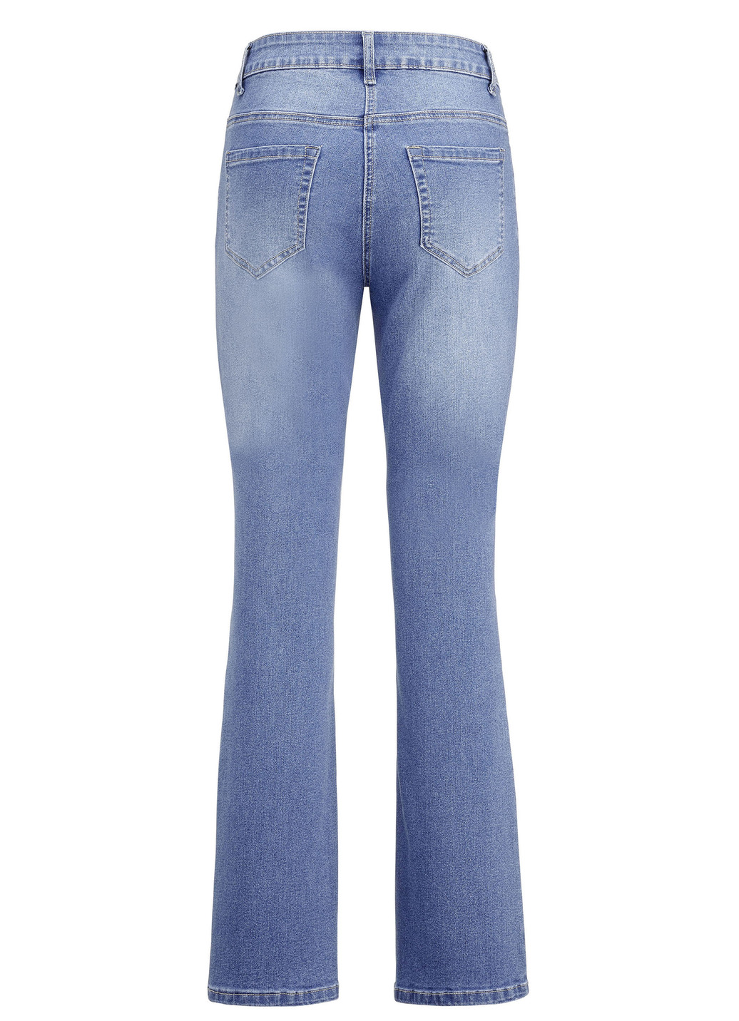 Jeans mit leicht ausgestellter Beinweite