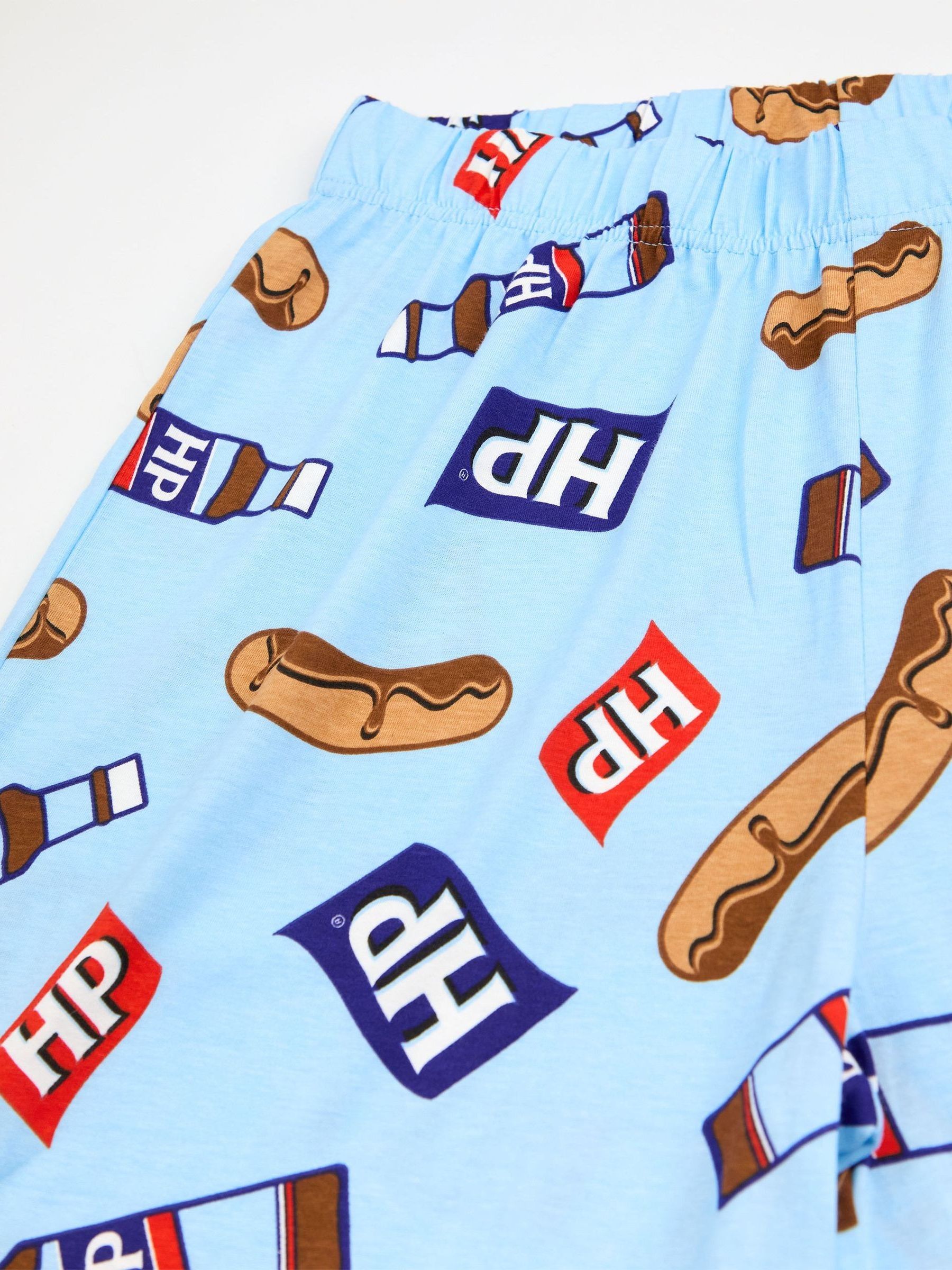 Vanilla Underground Mens Heinz Multicoloured Lounge 100% Cotton Joggers