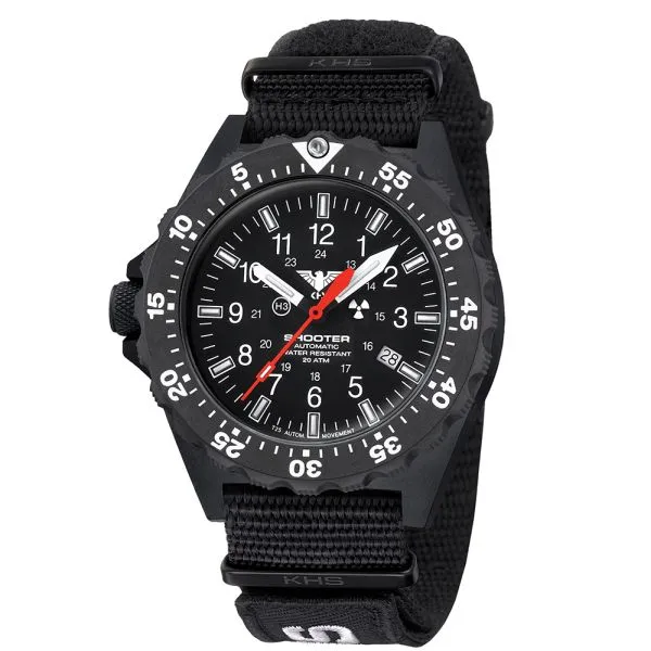KHS -  Armbanduhr Shooter MKII Automatic Field Natoband XTAC