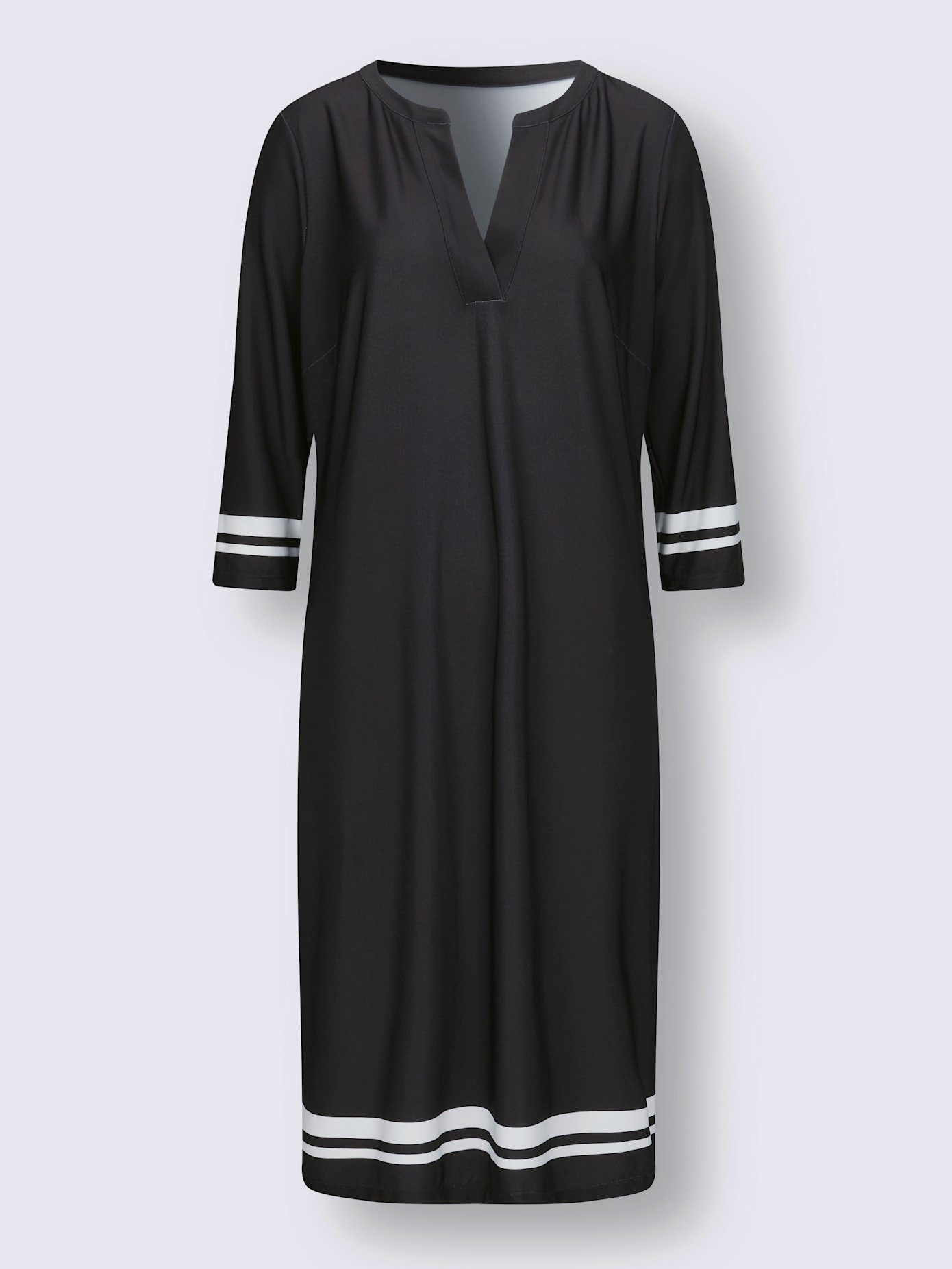 Robe en jersey coupe affinante
