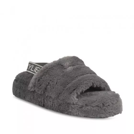 Chaussons GRIS KENDALL+KYLIE
