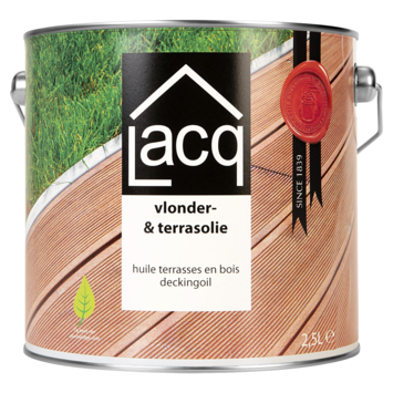 Lacq Vlonder & Terras olie bankirai 2,5 liter