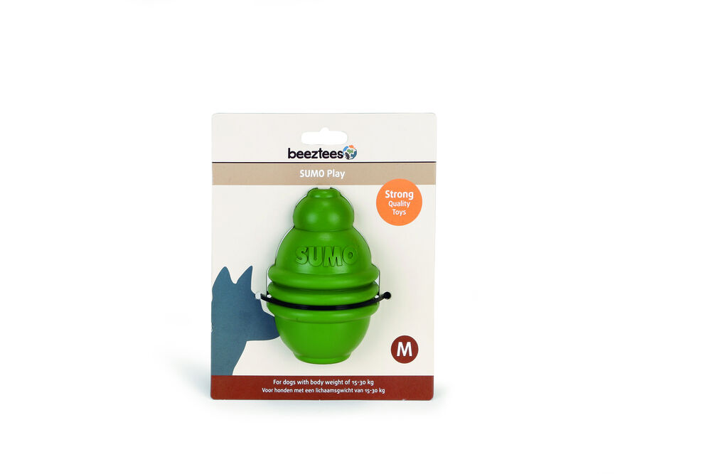Beeztees Sumo Play Dental - E108:E345 - groen - 12x16x8 cm - M