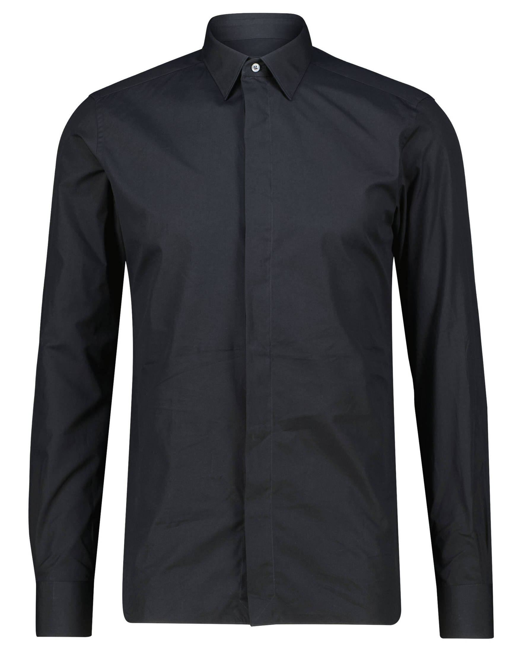 Zegna| Herren Hemd Slim Fit Langarm