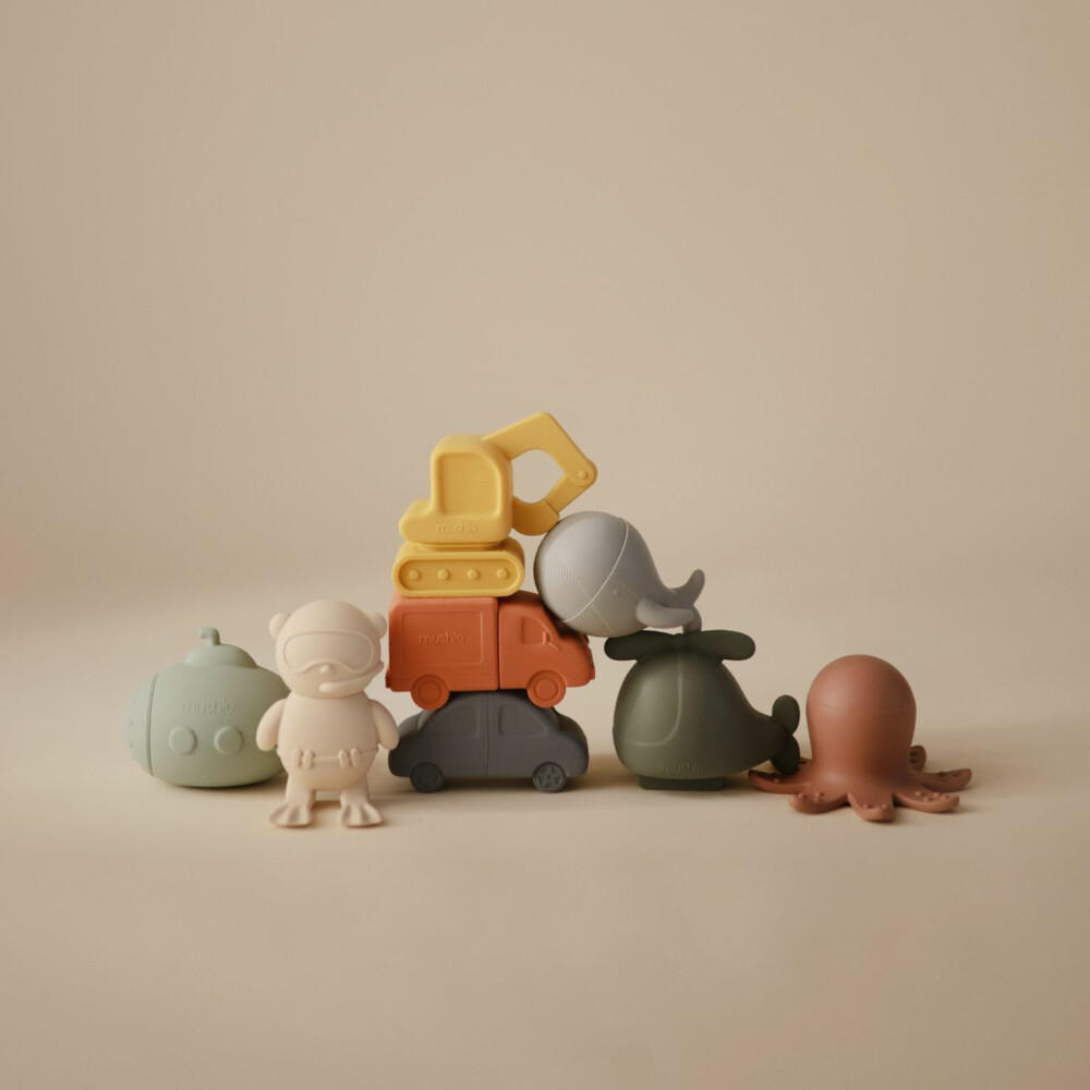 Mushie Badspeelgoed Sealife 1 set