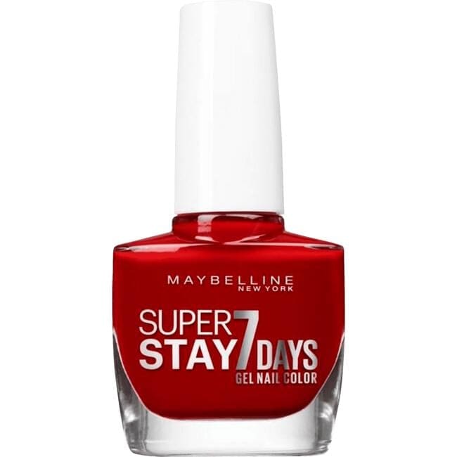 Maybelline New York SuperStay 7 Days Nagellak Rood 06 Deep Red 10 ML