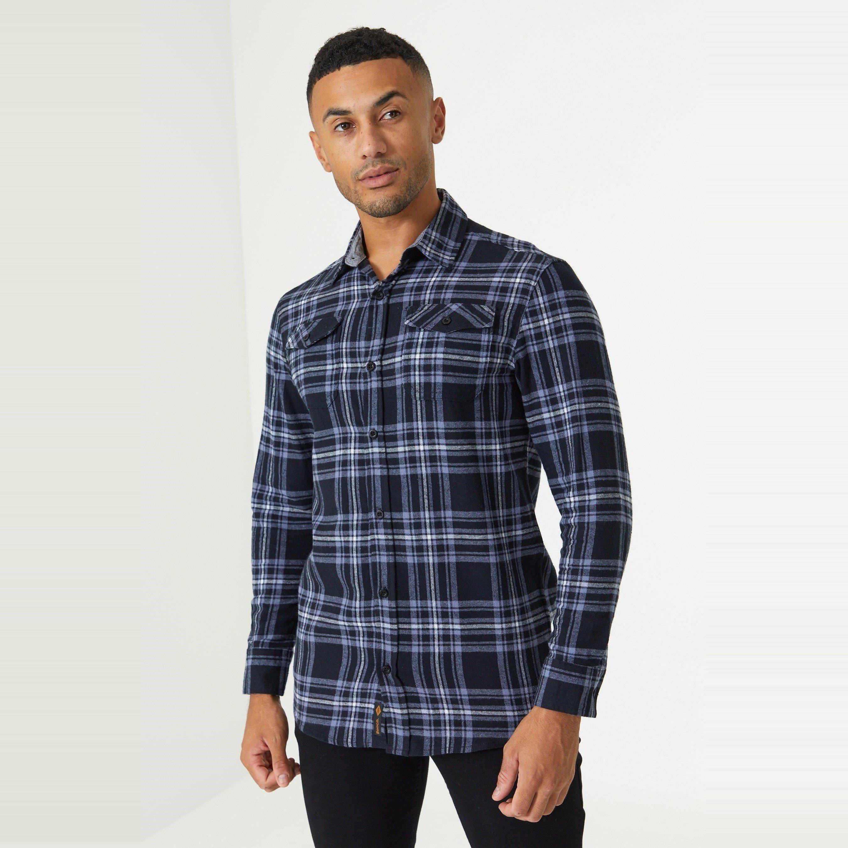 Bench Mens Check Print Shirt