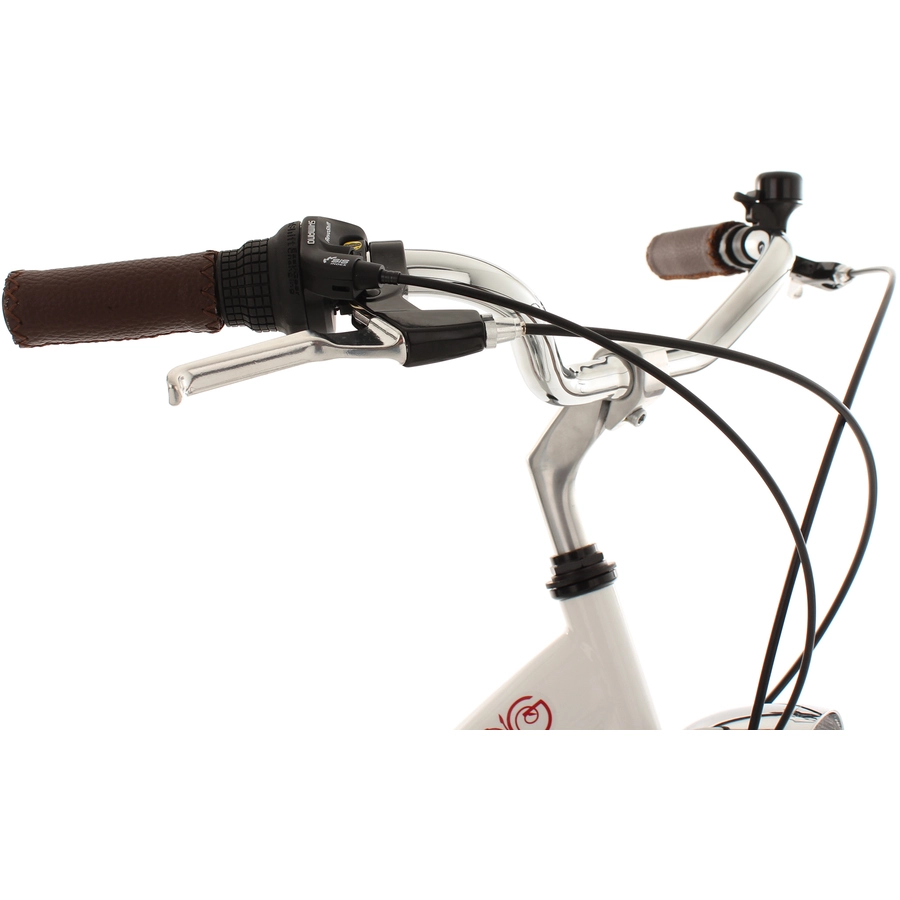 KS Cycling Cityfahrrad 6 Gänge Damenfahrrad Eden 28 Zoll Weiß