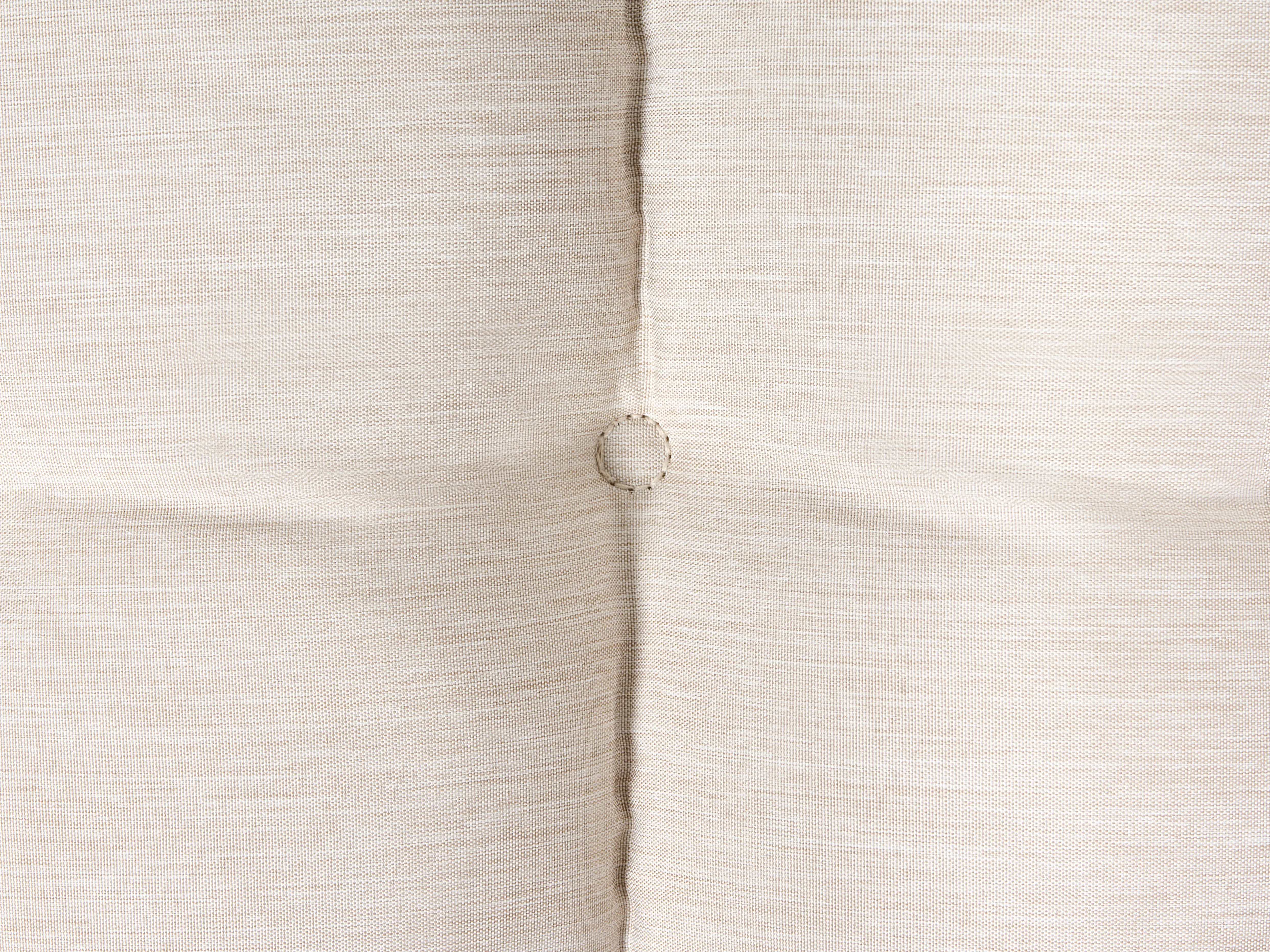 Ligstoel met kussen CESANA PREMIUM Acaciahout Lichtbeige