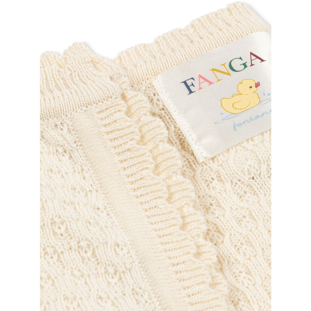 Køb Konges Sløjd Fanga Fontana Antique White Venti Pointelle Tæppe GOTS