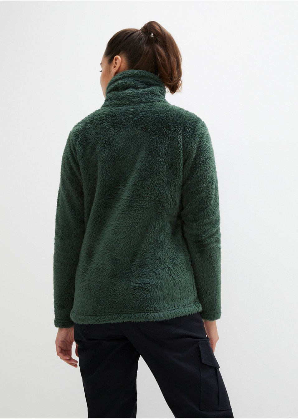 Veste en polaire douillette, coupe confortable