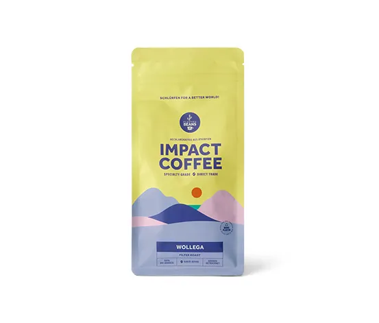 IMPACT COFFEE - Wollega Omni-Roast Bio - 500 g Ganze Bohne